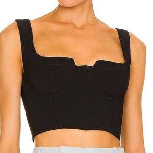 L’Academie for Revolve Penn Bustier Black size XL